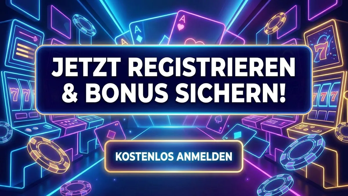 Registrierung mit Bonus